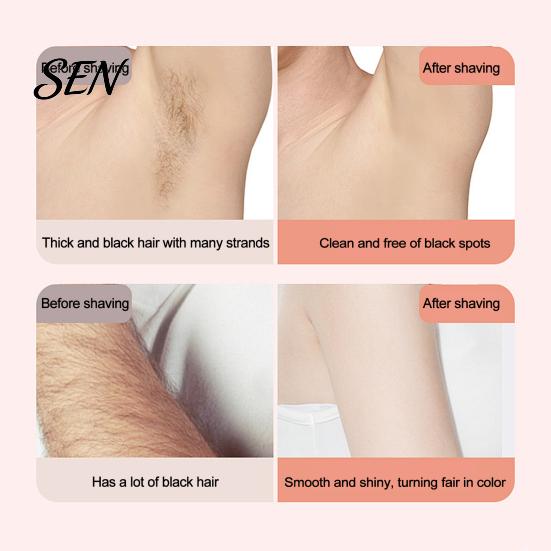 Body Hair Remover 2-In-1 Electric Shaver for Women, IPX7 Waterproof Dual-Head Trimmer, Portable Razor Face Underarms Legs Bikini Removal Epilator USB