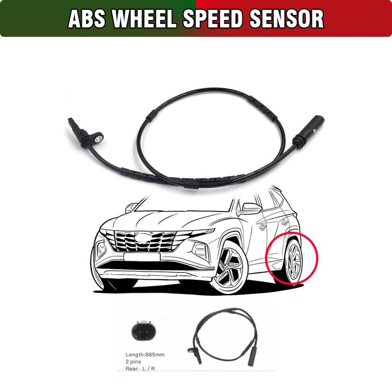 Car Accessories REAR ABS Wheel Speed Sensor For BMW ActiveHybrid 3 GT 1 2 3 4 M Series 34526791225 6791225