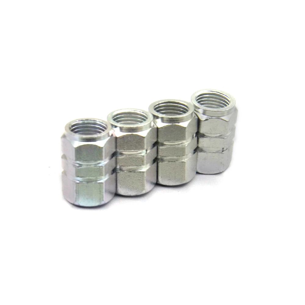 2023Theftproof Aluminum Car Wheel Tires Valves Tyre Stem Air Caps Airtight Cove 4pcs/set Dustproof Cover Car Styling Accessories