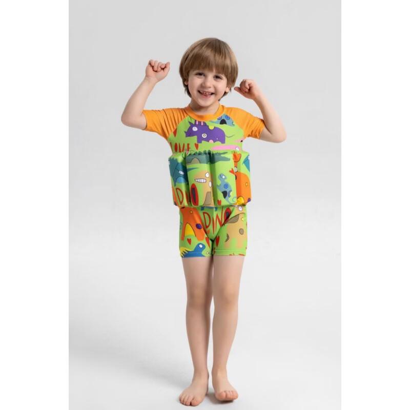 Alliance Messenger Boys  Buoyancy One-Piece Quick-Dry Swimsuit