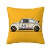 Herbie 53 Classic Racing Car Logo Cushion Cover Soft Polyester Throw Pillow Case For Sofa Car Seat Decoration Bedding Pillowcase
