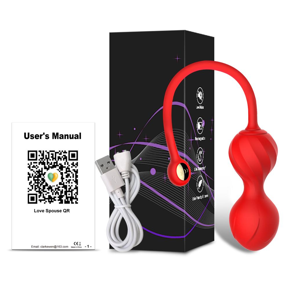 Wireless APP Remote Control Vibrators for Women Clitoris Nipple Stimulator Bluetooths Kegel Ball Sex Toy Female for Adult Couple