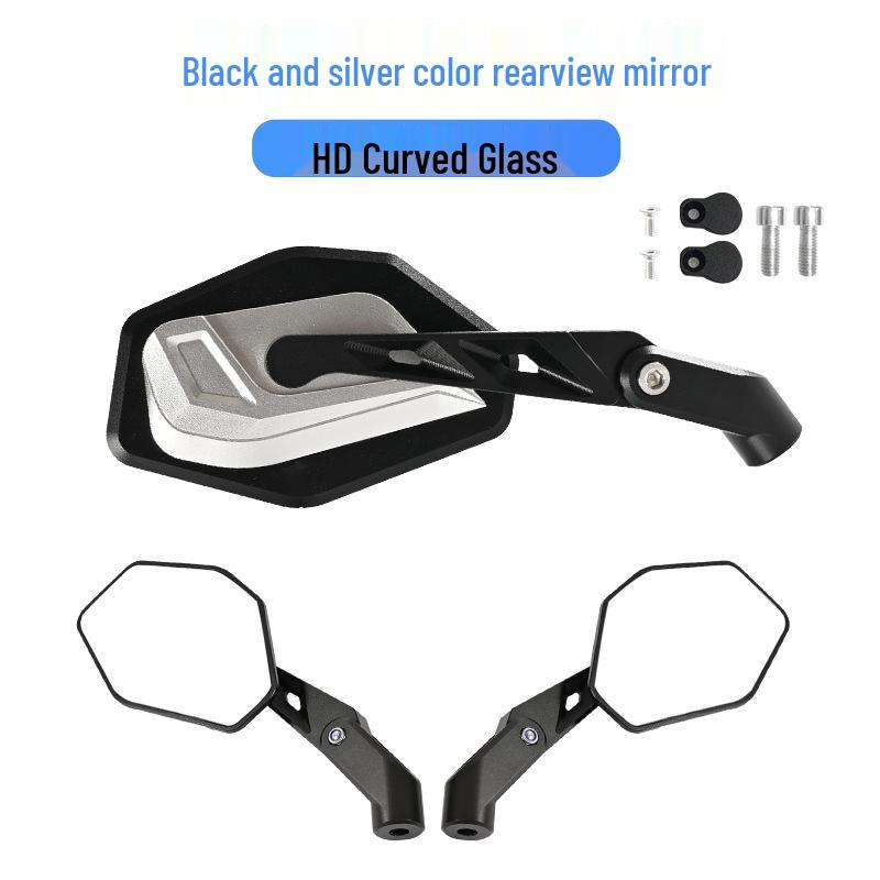 Compatible with Left and Right Rearview Mirrors for Zongshen 368G/E/D/M/K/703F/ADV Motorcycles