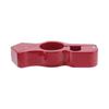 Motorcycle Grip Lock, Heavy Duty Anti Theft Helmet and Brake Lock Secures Bike, Scooter, Moped, ATV (Red)