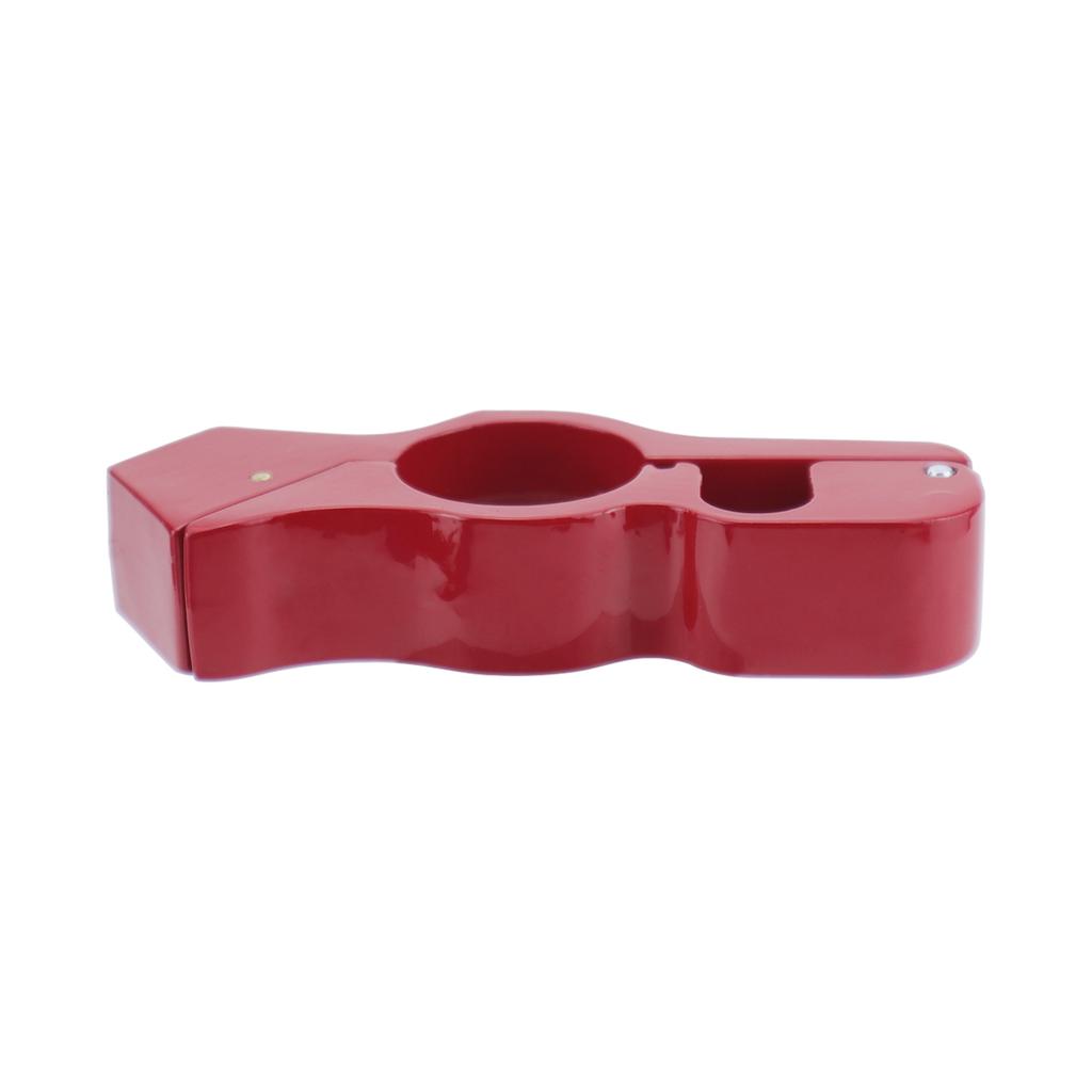Motorcycle Grip Lock, Heavy Duty Anti Theft Helmet and Brake Lock Secures Bike, Scooter, Moped, ATV (Red)