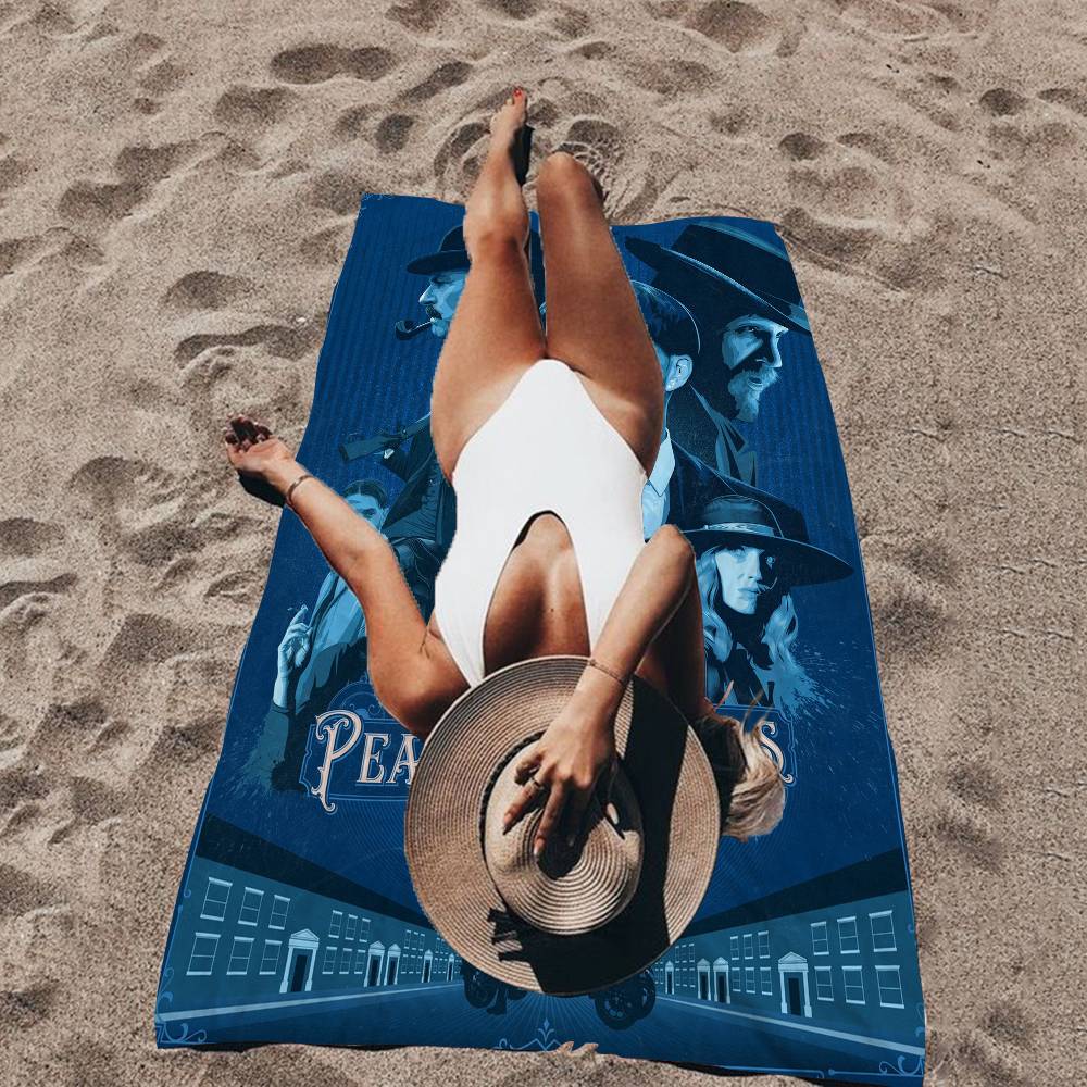 Movie P-Peaky B-Blinders TV Microfiber Beach Towel Absorbent Quick Dry Soft Yoga Swimming Resort Mountain Climbing Towel