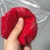 1Pc Party Gift Simulated Strawberry Release Ball Decompression Fruit Ball Pinch Le Decompression Ball Children'S Release Toy
