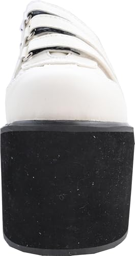 Yosuke Platform Shoes, 6310023, Women's, White, Sizes 22.0cm-22.5cm