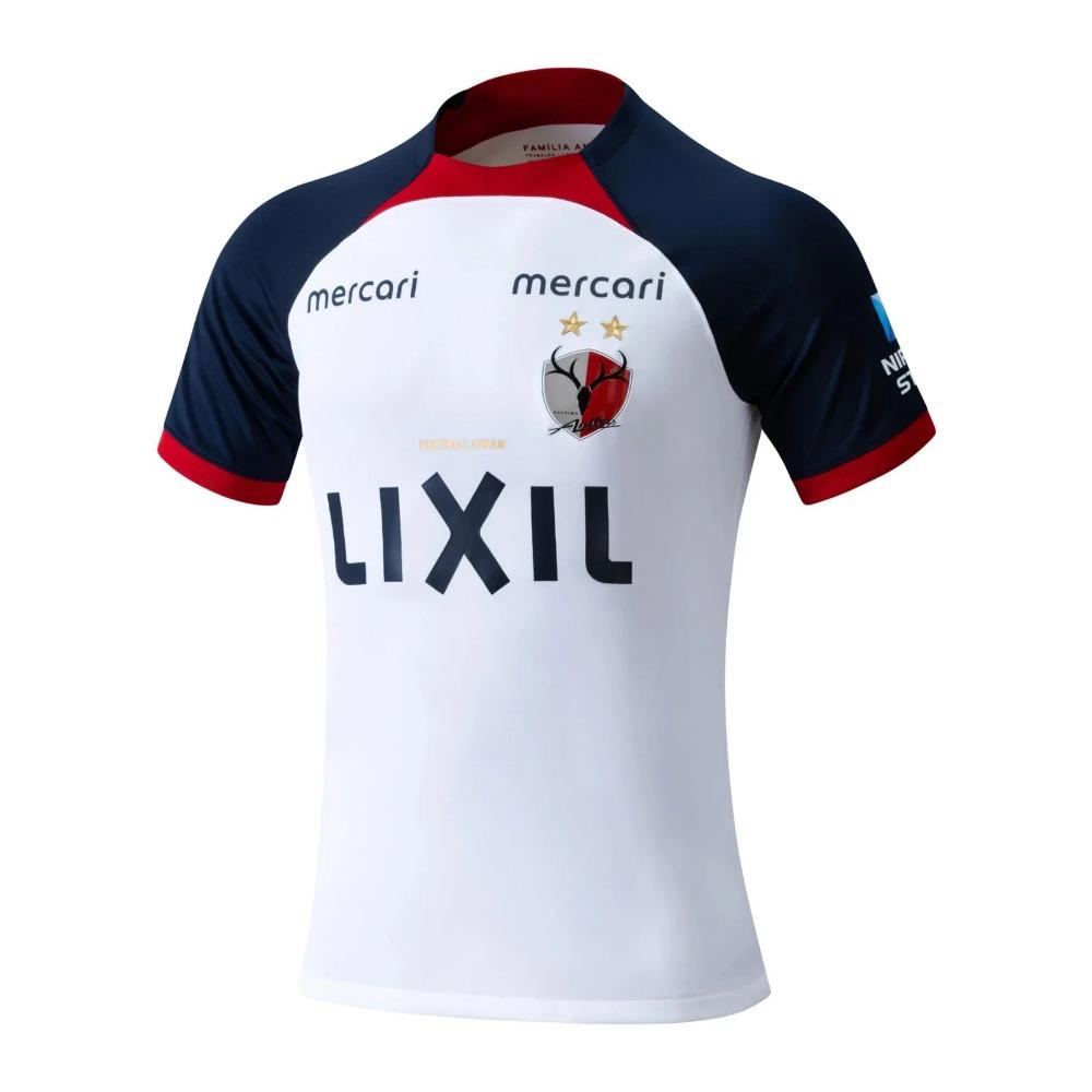 New Soccer Jersey Kashima Antlers Jersey Away Men Women Sports Casual T-Shirts Round Neck Short Sleeve Shirts Family Kids Tees
