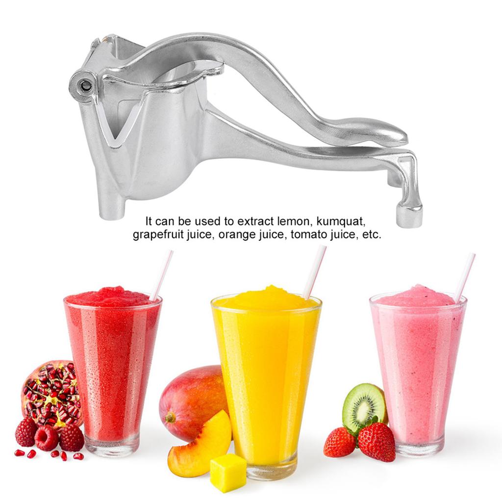 Aluminum Alloy Portable Manual Fruit Juicer Lemon Orange Squeezer Extractor Squeezing Tool