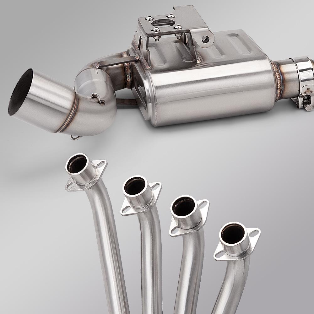 CBR650R Full System Exhaust Modification: Front Section & Muffler.