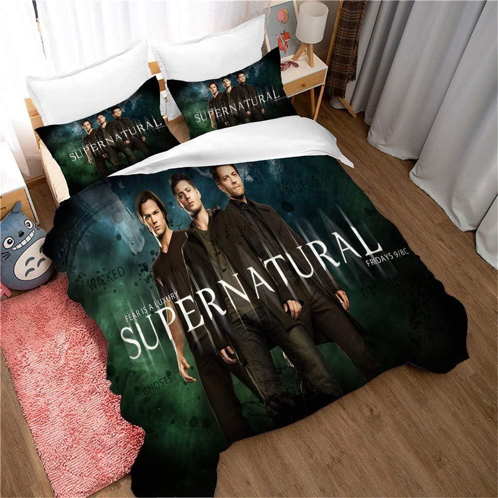 New TV Series Supernatural Bedding Set Single Twin Full Queen King Size Bed Set Adult Kid Bedroom Duvet Cover Set Home Textiles