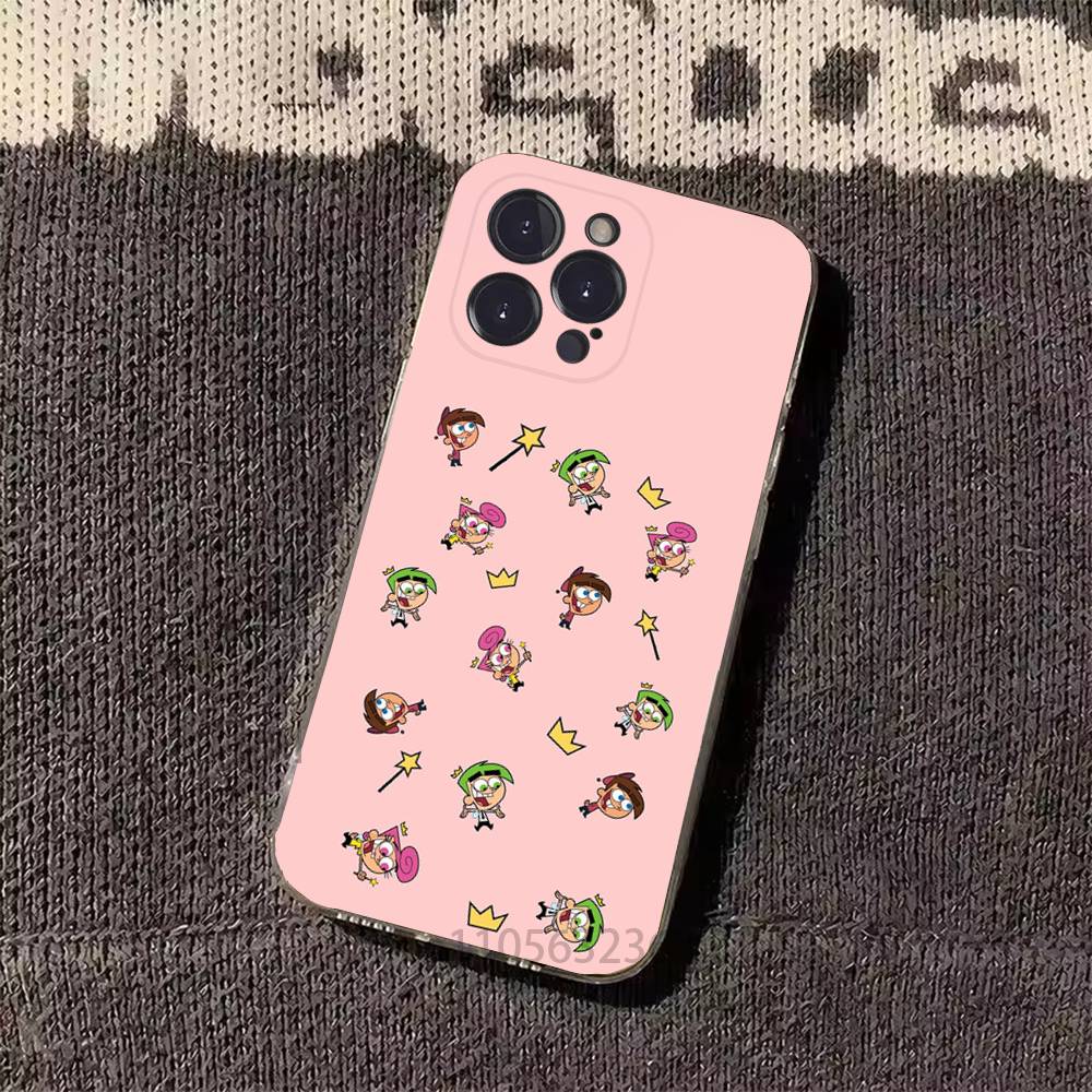 C-Cosmo and W-Wanda Phone Case for iPhone 11Pro 13 12 11 Pro Max 16e 17 Air 16 15 14 Plus 11ProMax