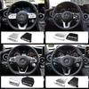 GLC GLB Car Emblem Steering Wheel Sticker Decoration Accessories For Mercedes Benz AMG Brabus Smart Maybach W204 GLC CLA W205 W