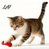 Bite Resistant Pet Plush Toy Cat Chew Toy Sugarcoated Haws Stick Design Kitten Teething Soft Toys for Kittens Stuffed Indoor Cats Biting,