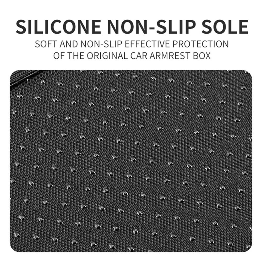 Car Armrest Box Pad Center Console Arm Rest Protector Cover For Volkswagen VW Rline GTI Golf Touran Caddy Passat B6 Tiguan Polo Qx0