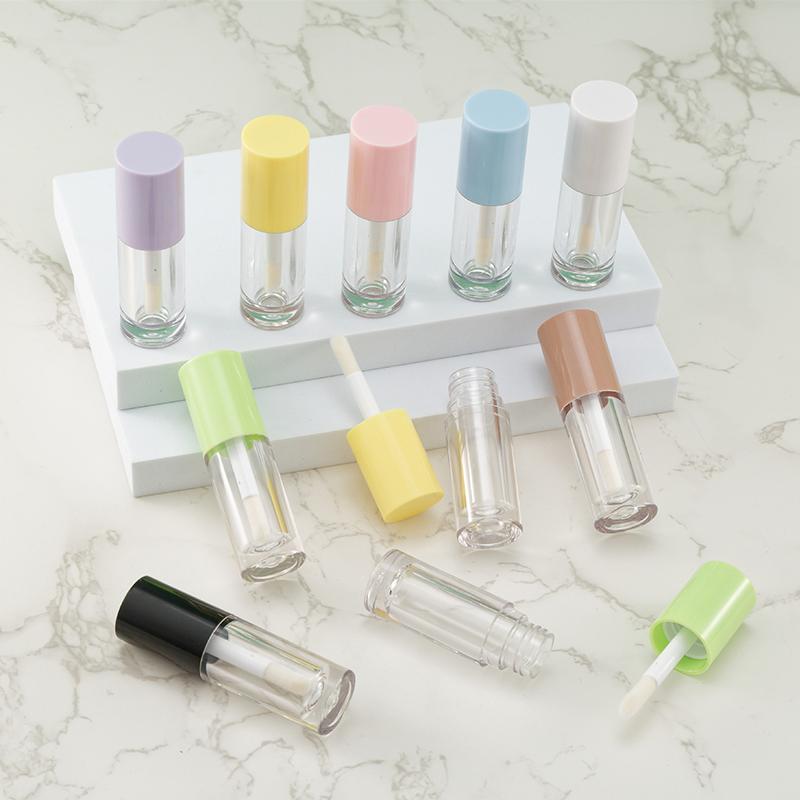 2ML Refillable Bottle Lip Glaze Empty Tube Lip Gloss Tube Lipstick Tube Lip Glaze Tube Eyelash Tube Thick Rod Travel Supplies