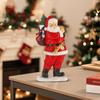 New Claus Figurine With Gift It, Resin Craft, Christmas Home Decor, Living Room Tabletop, Window Display Decoration.