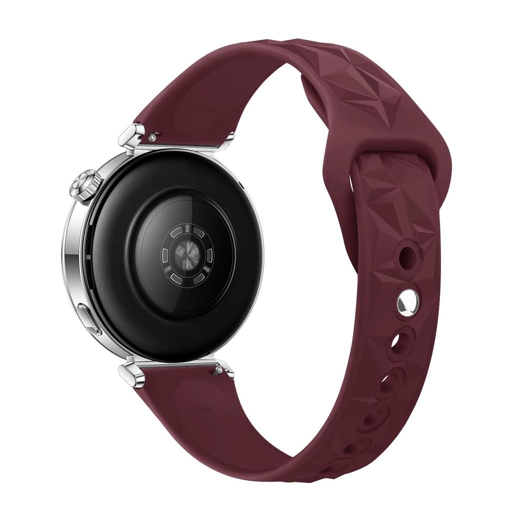 Silicone Ice Crystal Waist Watch Band for Huawei GT5/GT4/GT5PRO - 18MM