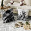 Comic Cartoon Kingdom K-Kingudamu 3 Pillow Case Natural Linen Pillow Case Double-Sided Decor Sofa Pillowcase Home Decor
