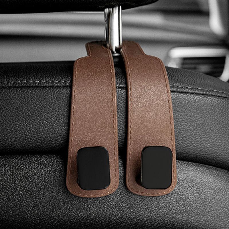 Car Headrest Hooks Hanger For Bags Seat Back Organizer Holder Clips Auto Fastener Hooks Car St