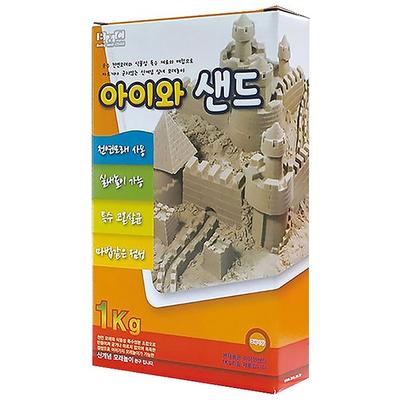 Aiwa Sand Sand Play Refill, Mixed Colors, 1kg, Korean Popular Toys