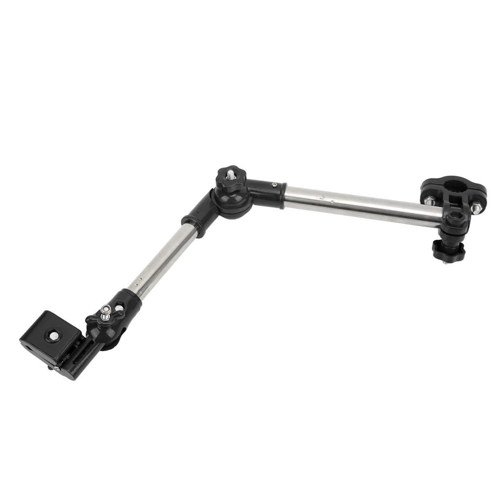 Stainless Steel Bicycle Umbrella Stands 360 Degree Swivel Outdoor Stroller Shading Umbrella