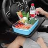 Car Laptop Computer Desk Mount Stand Eat Work Car Steering Wheel Dining Table BracketDrink Food Coffee Tray Board Multifunctiona