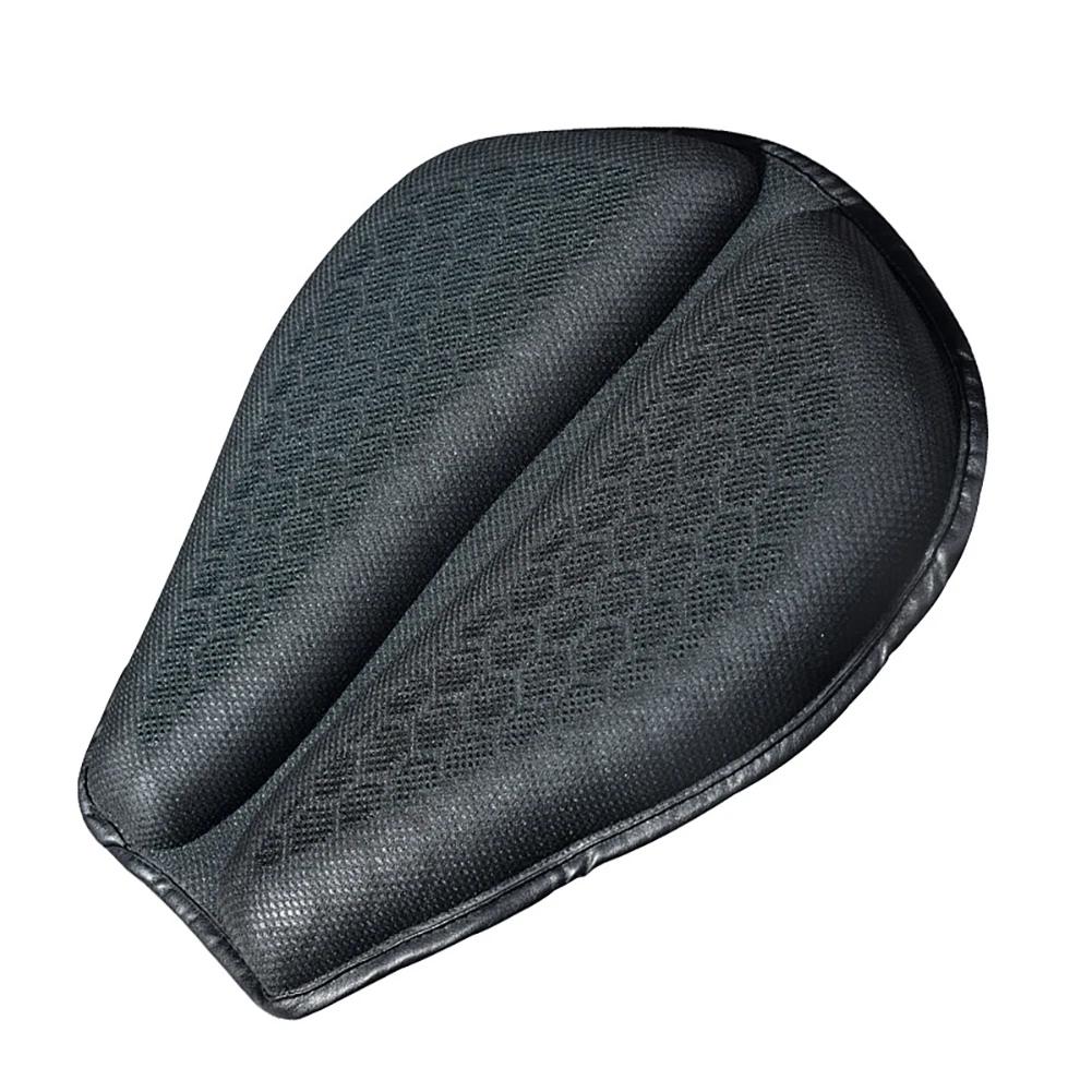 Foldable Motorcycle Gel Seat Cushion 3D Honeycomb Structure Shock Breathable Motorcycle Gel Seat Pad Gel Cushion for Seat
