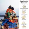 1PC Superheroes Justice Outdoor Blanket Lightweight Flannel, Soft & Warm, All-Season, Outdoor, Camping, Living Room, Office,  L1106101