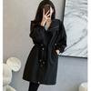 Autumn Ladies' Loose Windbreaker Coat Long Hooded Jacket