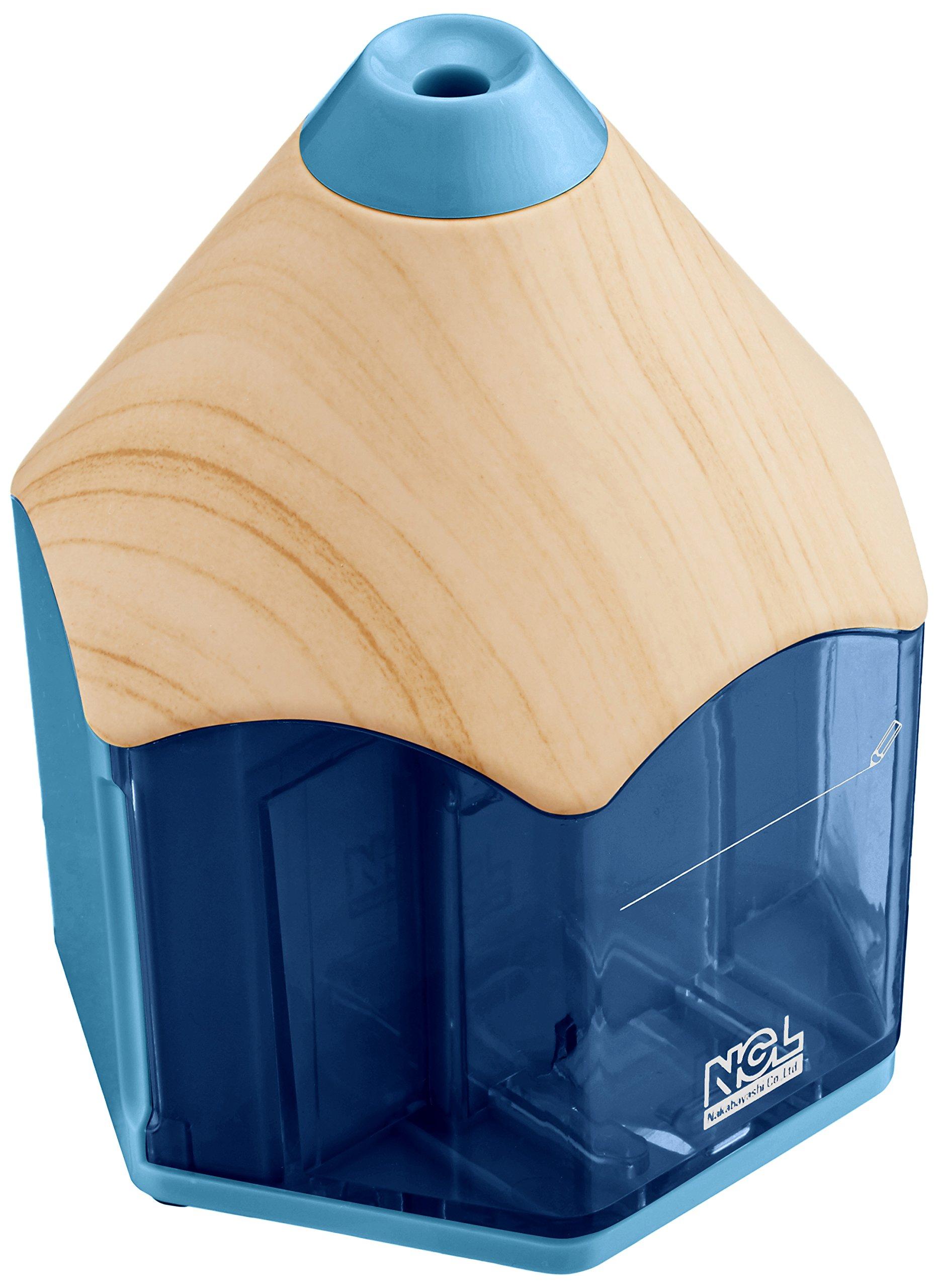 Электрическая точилка для карандашей Nakabayashi, Карандашного типа, Синяя, DPS-311KB