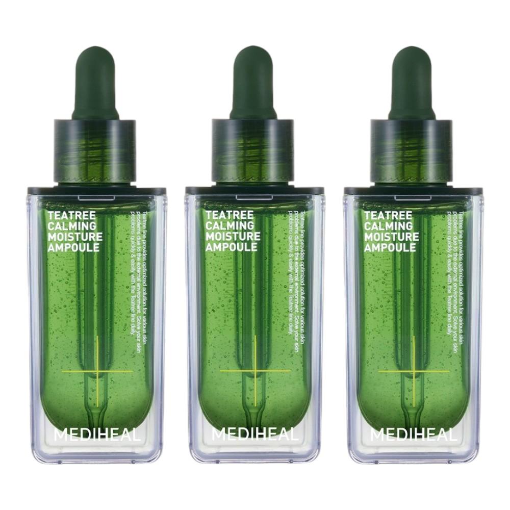 Mediheal Tea Tree Calming Moisture Ampoule Hydrating Serum Set 150ml (50ml x 3ea)