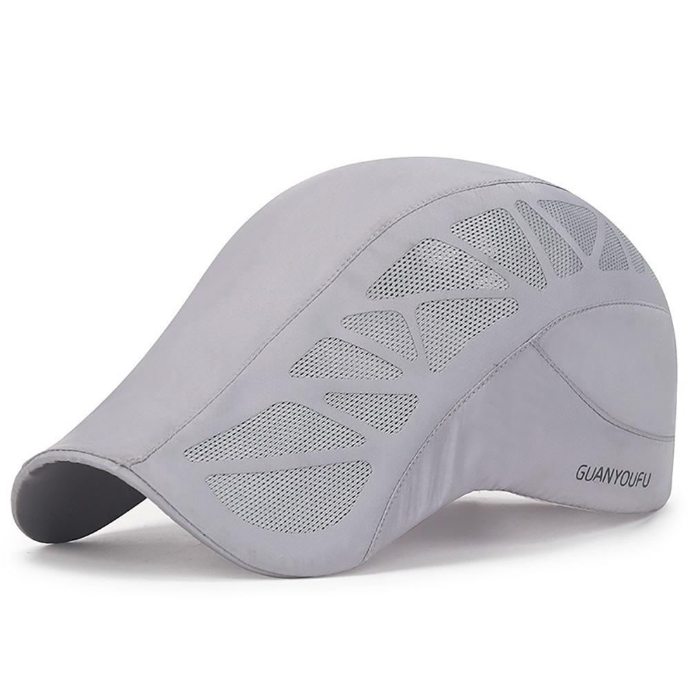 

Регулируемая бейсболка из сетки в стиле пэчворк Весна Лето Быстросохнущая Велосипедная Солнцезащитная шляпа Спортивная Дышащая Кепка Хип-хоп Шляпа светло-синий