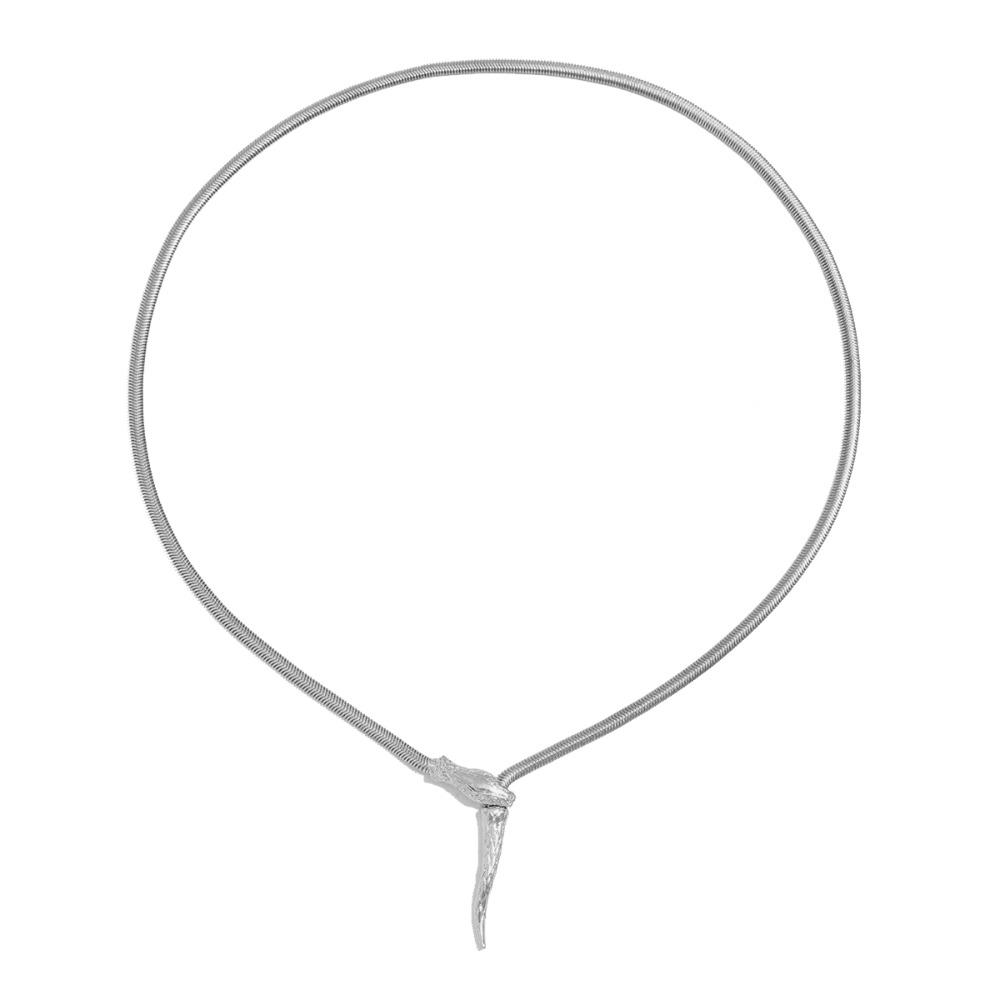 Imitation Pearl Starfish Pendant Necklace Boho Style Conch Pendant Necklace  Stackable Chain