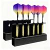 Wall Mounted Acrylic For Dart Holder Set For 12 For Darts Black Finish Storage For Steel Tip And Soft Tip For Darts