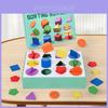 Wooden Shape Sorting Box Educational Toy For Kids With Bright Colors And Cognitive Development