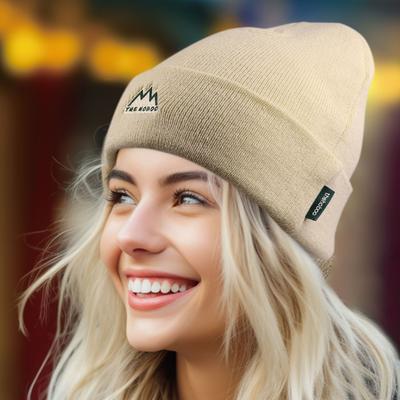 Hat Autumn Wool Hat Women's Cold Hat Knitted Hat Wind Warm Ear Protection Knitted Hat Embroidery