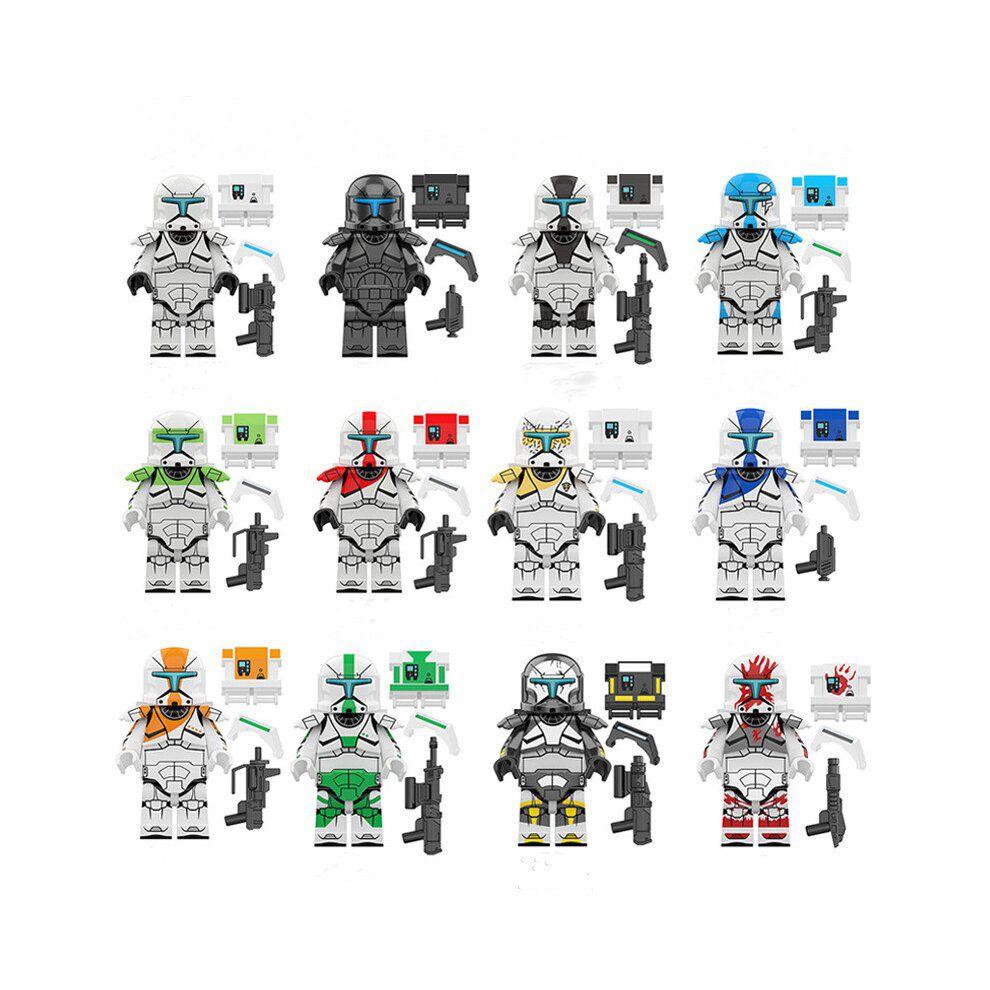 12pcsset Action Figure Commandos Minifigures Kids Minifig Toys