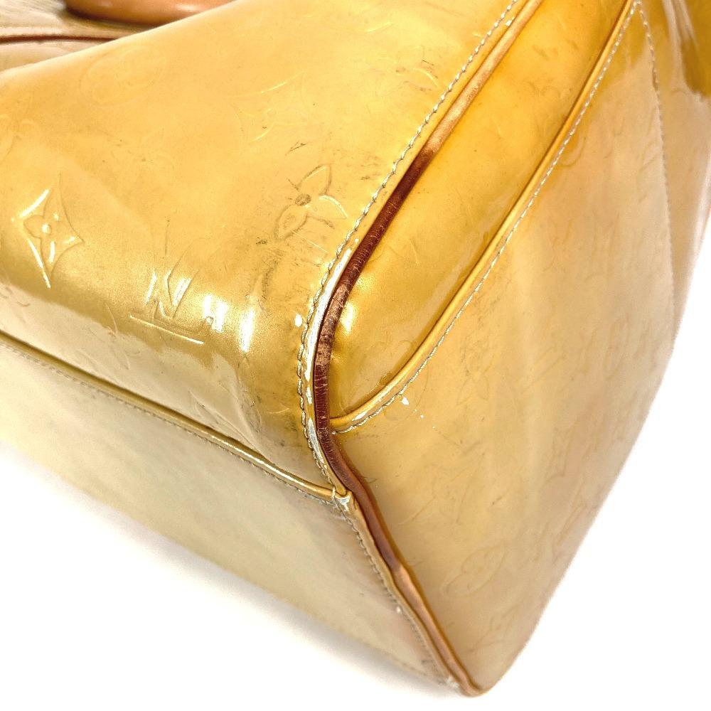 Louis Vuitton M91000 MonogramVernis Mercer Bags Travel Bag Duffle Bag Beige