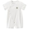Guaiqi Bear Newborn Baby Summer 100% Cotton Short Sleeve Bodysuit