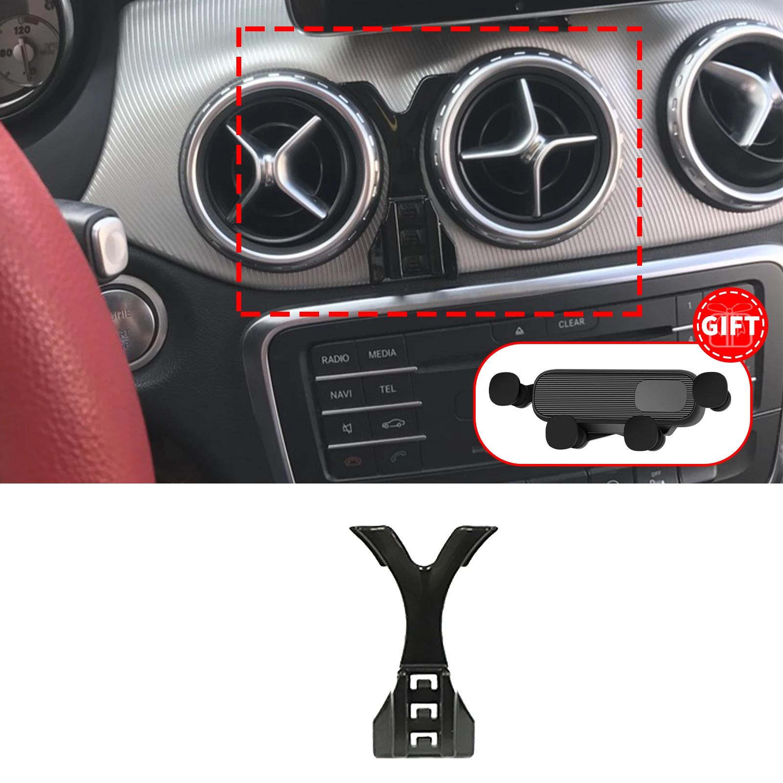 

fit for Mercedes Benz GLA X156 CLA 2015 2016 2017 2018 2019 Navigation Phone Holder Mount Customized Car accessoires