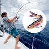 18g Multi Jointed Swimbaits 13.4cm Fishing Lure 8 Segment Artificial Hard Bait Bionic Swimming Lures with Hook for Bass