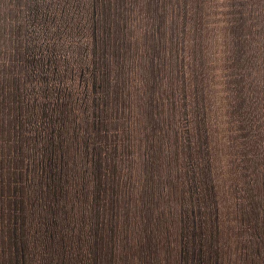 Dishwasher Front Panel Kalmar Brown Oak Effect 80 X 31 X 80 Cm