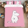 For Adult Boy Girl Bedroom Decoration Children Gift Large US EU AU Size Duvet Cover Cute-Moomines Cartoon Pillowcase Bedding Set