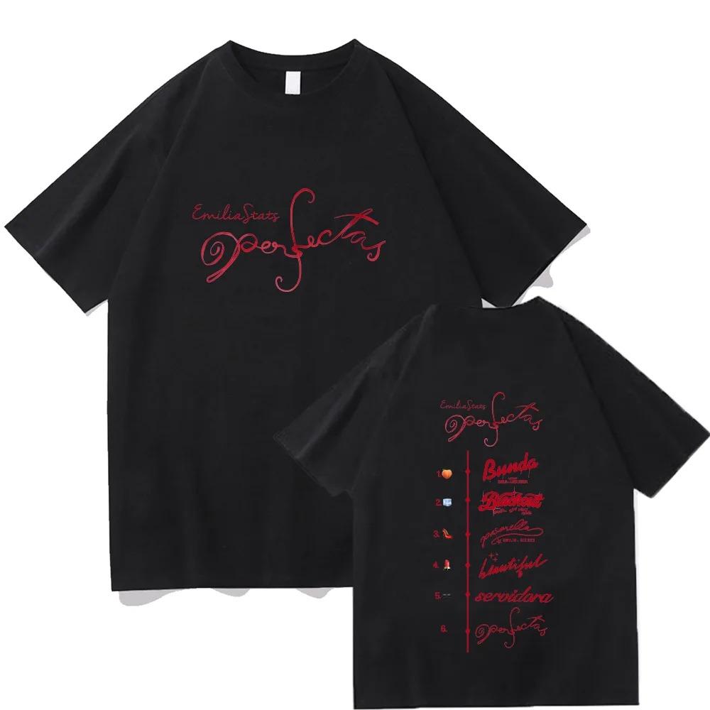 Famous Emilia Mernes Fashion Album Global Tour Mercah Tshirt Men Women Loose Cotton Comfortable Tee Loose Casual Oversized Top