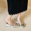 Square-toed Soft-soled Ballet Shoes for Women, Flat Single Shoes