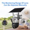 Wireless Solar-Powered Outdoor Night Vision Surveillance Camera with Low Power Consumption
