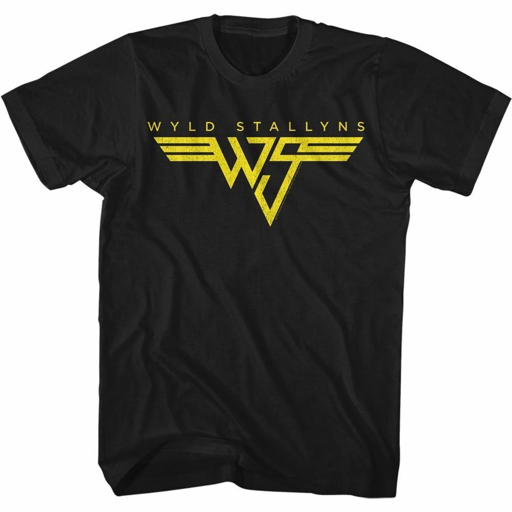Bill and Ted Van Wyld Stallyns Black T-Shirt