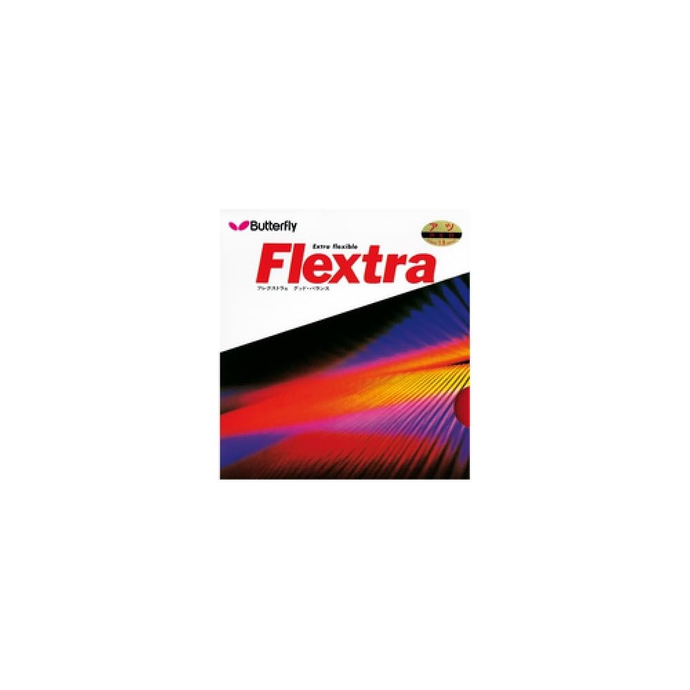 Butterfly Flextra 05210 Table Tennis Rubber Medium 2.1mm Red